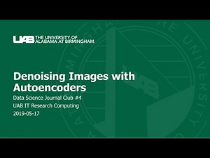 Denoising Images with Autoencoders [DSJC-004]