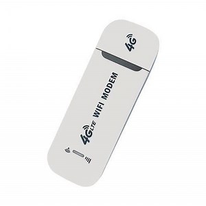 4G LTE USB MIFI/UFI 150Mbps Modem Stick Portable Wireless WiFi Adapter 4G Card Router For Home Office 4G USB Modem  - White