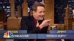 Bryan Cranston and Jimmy Fallon Crack Each Other Up While Playing 'Word Sneak' on 'The Tonight Show'