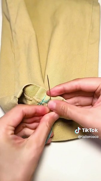 Hand Sewing Tutorial: Making A Dress | Sewing TikTok