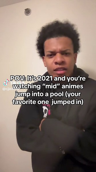 Anime Girl Floating in Water - TikTok Trend