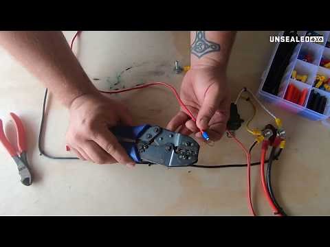 12V Guide: How to use wire crimpers