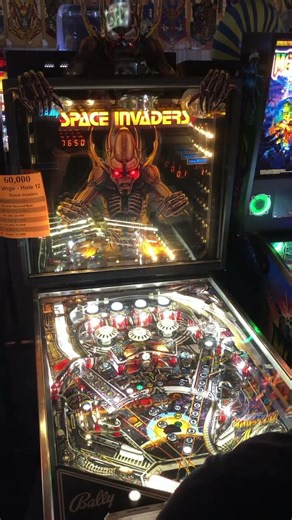 Space Invaders Pinball:Dual Microphone testing