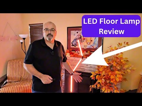 🔥 Ultimate LED Floor Lamp Review: DIY Modes, Timer, Dimming + Christmas Vibes! 🎮📱
