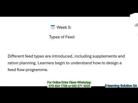 Grade 12 Agricultural Sciences Term 1 | All Topics For 2026 & Scope