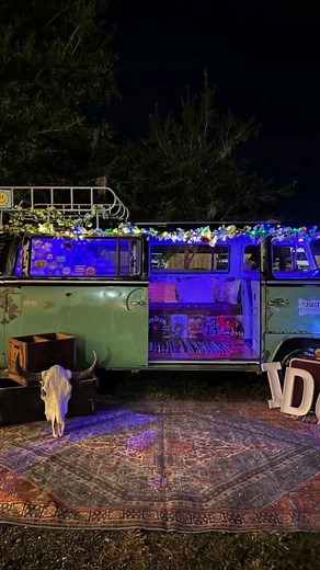 How cute is this VW bus?! 🚐✨ The sweetest addition to any wedding day. Message us if you’d like contact info! | The BARN Yard