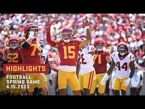 Football: Spring Game Highlights - Defense 42, Offense 34 (4/15/23)