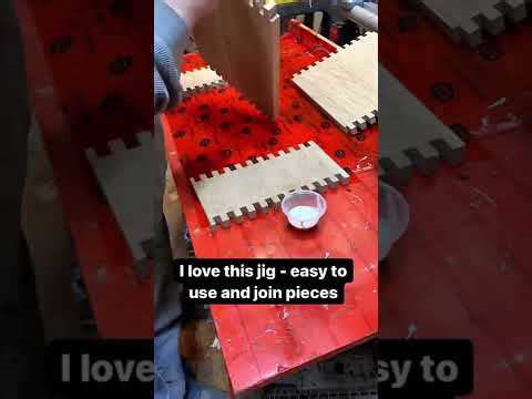 Box Joint with the Incra Box Joint jig #fingerjoint #incra