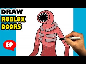 EASY How to Draw ROBLOX DOORS | Figure