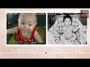 Childhood Montage/ Growing up Slideshow for Wedding Couple