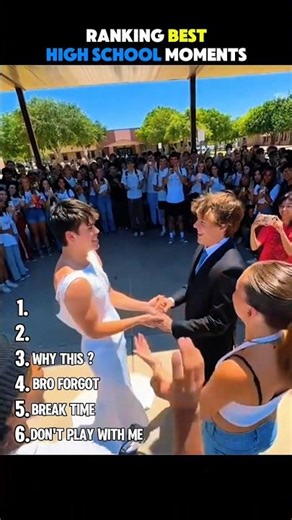 Ranking The Best School Moments Ever In History 🇺🇸 #usa