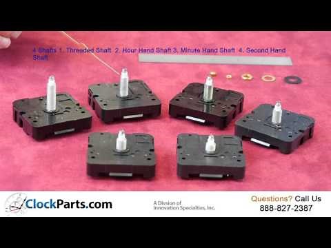 How to Determine the Correct Clock Motor Shaft