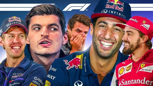 One个接One个的名场面😅最难绷的车手发布会瞬间🎙️