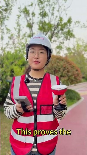 GEOMATE GNSS RTK Waterproof Test #gnssreceiver #sg7 #gps #dgps