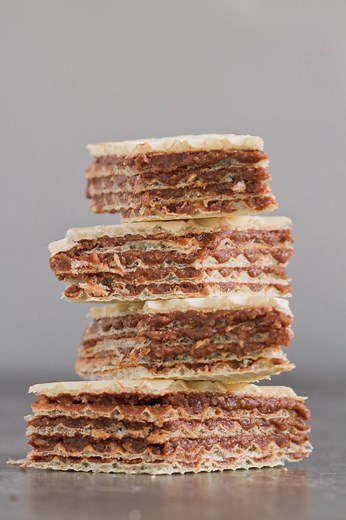 Balkan No Bake Wafer Cake (Oblatne, Oblande) - Balkan Lunch Box