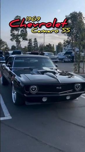 1969 Chevrolet Camaro SS – Black Muscle Car Legend That Still Looks Mean #musclecar #classiccar #usa