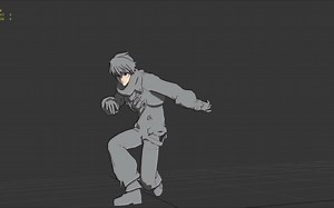 角色动画表演跑步分享