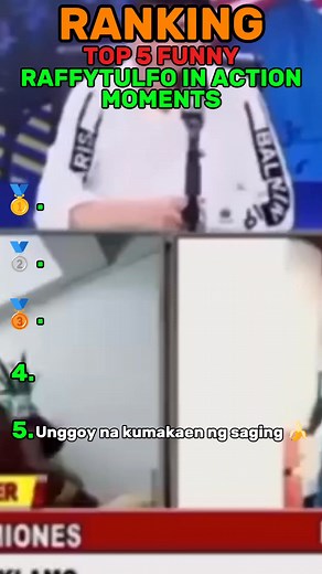 345K views · 16K reactions | Ranking Raffytulfo in Action Funny moments #ranking #funny #funnyreels #trendingreelsvideo | Anthony Frias | Facebook