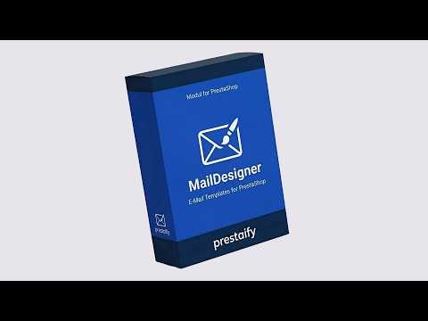 prestaify MailDesigner – Email Templates for PrestaShop 8 & 9