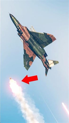 Cold War Jet Tries To Evade Missile - F4 Phantom