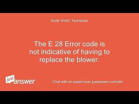 Triangle Tube Prestige Solo boiler getting error code E28