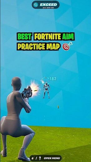 Best Fortnite AIM PRACTICE Map🎯