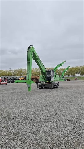 Our Sennebogen 825M E SN 3906 is ready to go and looking real nice - grab a quote today! | Process Equipment | Facebook