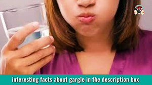 gargle- mouth wash noise sound effect