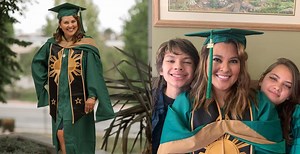G Töngi finishes master's degree from Antioch University in Los Angeles