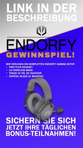 🎉 ENDERFY GIVEAWAY – Gewinne dein neues Gaming‑Setup! #endorfy #giveaway #gewinnspiel #pcgaming