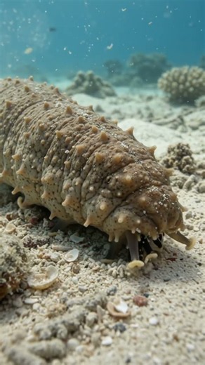 Why Do Sea Cucumbers Eat Sand? #ocean #marinebiology #facts