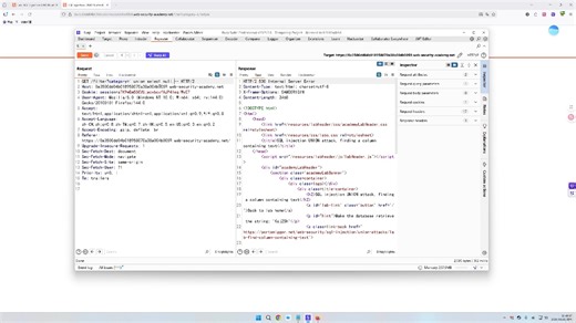 SQL注入UNION攻击，查找包含文本的列