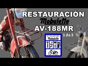 Restoration of the Mobylette AV 188 MR (Part One)