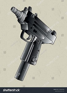 Machine Gun Armour Video Game Stock Vector (Royalty Free) 2132620109 | Shutterstock
