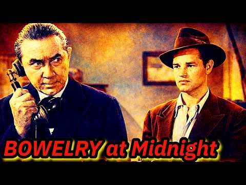 BAD 40s HORROR MOVIE REVIEW : Bowery at Midnight (1942) - Starring Bela Lugosi !