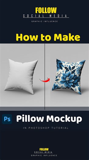 How to create a pillow mockup with a shine in photoshop An Amazing Tutorial By @GraphicInfluence01 . . . . . . . . . . . . . . . . . . . . . . . . . . .(DM for credit or removal/ No copyright intended/ All rights are reserved & belongs to their respective owners) . . . . . . . . . . . . . . . . . . . . . . . #madewithphotoshop #ShortTutorial . . . . #photoshop2022 #designinspiration #photoshoptutorials #graphicdesigner #creative #photography #digitalart #lightroom #Adobe #Art #Design #Photoshop 