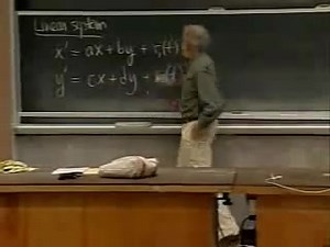 麻省理工 微分方程 (18.03, Differential Equations, Haynes R. Miller, Sp 2006)【英】