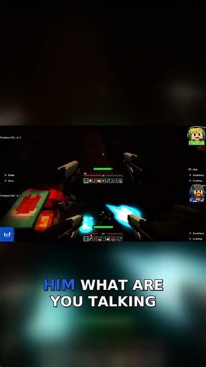 The Key to Survival... Stay Calm! #minecraft #shorts #streamer