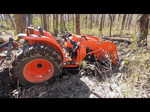 SUNK! Recovering a Stuck Tractor