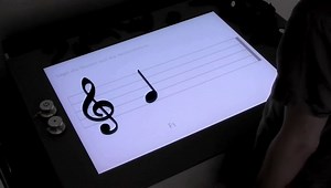 Noteput – Interactive music table