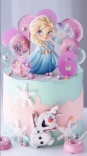❄️ Frozen Elsa Theme Cake Designs | Stunning Birthday Cake Ideas for Girls l #elsacake #birthdaycake