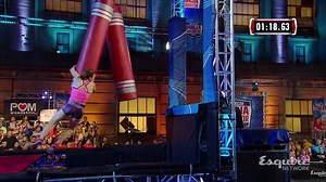 We see you, Michelle Warnky-Athlete! Catch up with the full episode: http://esq.tv/anw810 | Ninja Warrior
