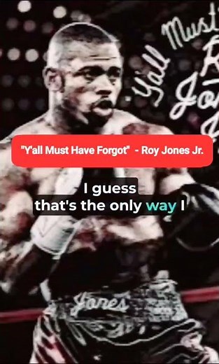 Punches & Rhymes: The Strange Saga of Roy Jones Jr.'s Rap Career
