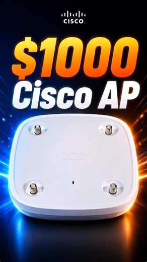 Cisco C9115AXE-H: Better Than Consumer Routers? #cisco #wireless #wifi6 #networking #AP #fyp