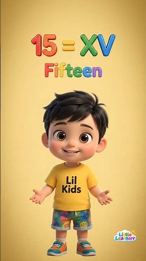 Roman Numerals 1 to 20 | Learn Roman Numbers for Kids | I to XX #romannumerals