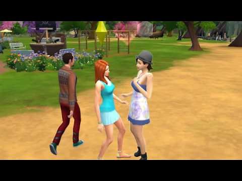 The Sims 4 - Lesbian Kiss-