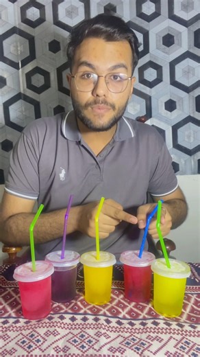 Mixing All Flavors Slush Together #shorts