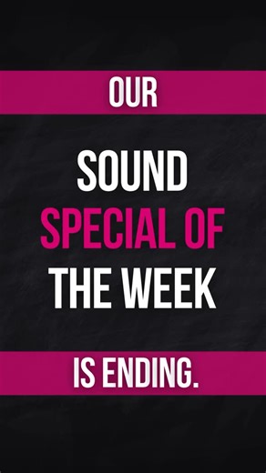 Sound Ideas on Instagram: "Final call for this week’s Sound Special. ⏳ The General Series 6000 Extension 1 is almost off the table, and your chance to grab this iconic library at a special price is about to disappear. Grab it before the sale closes. 🎬 #sale #soundeffects #soundlibrary #blackfriday"