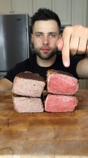 Medium Rare vs Well Done Steak #mediumrare #welldone #steakcomparison | MaxTheMeatGuy