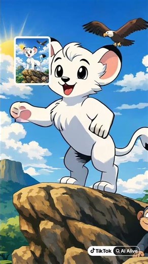 Kimba The White Lion 😄😃🔥